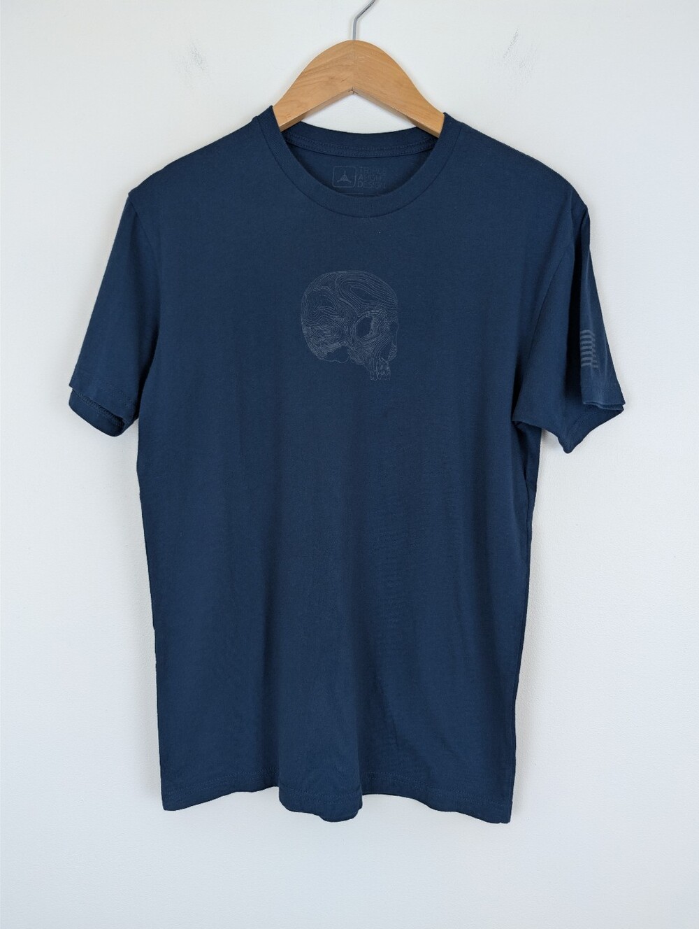 Triple Aught Design Topographical Skull Graphic T-shirt